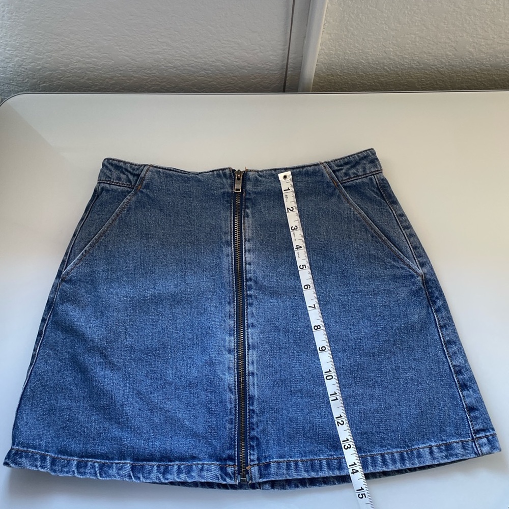 Zara Denim Jean Trafaluc Denim Skirt - Picture 7 of 9